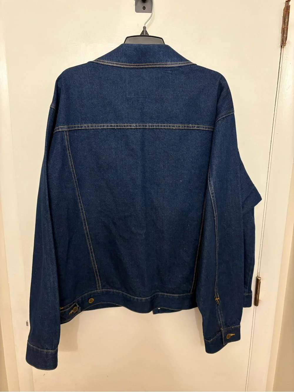 VTG Urban Equipment Crown Royal Denim Jacket Dark Wash XL